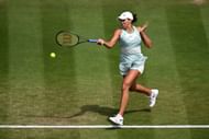 Madison Keys at the 2023 Rothesay International Eastbourne.